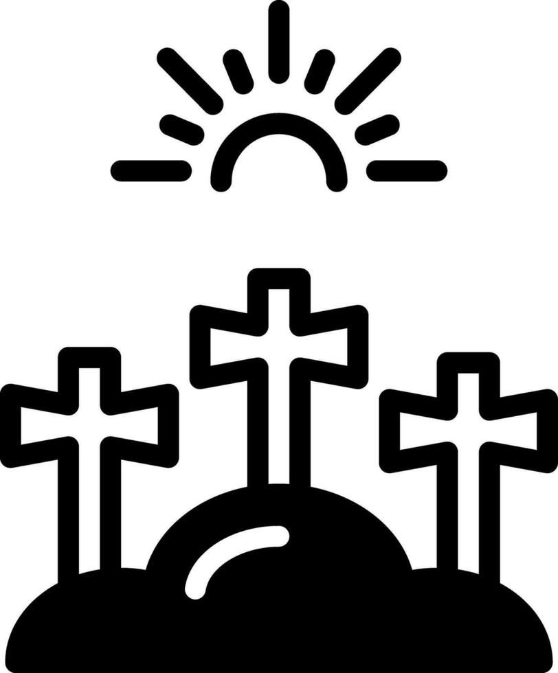 solid icon for salvation vector