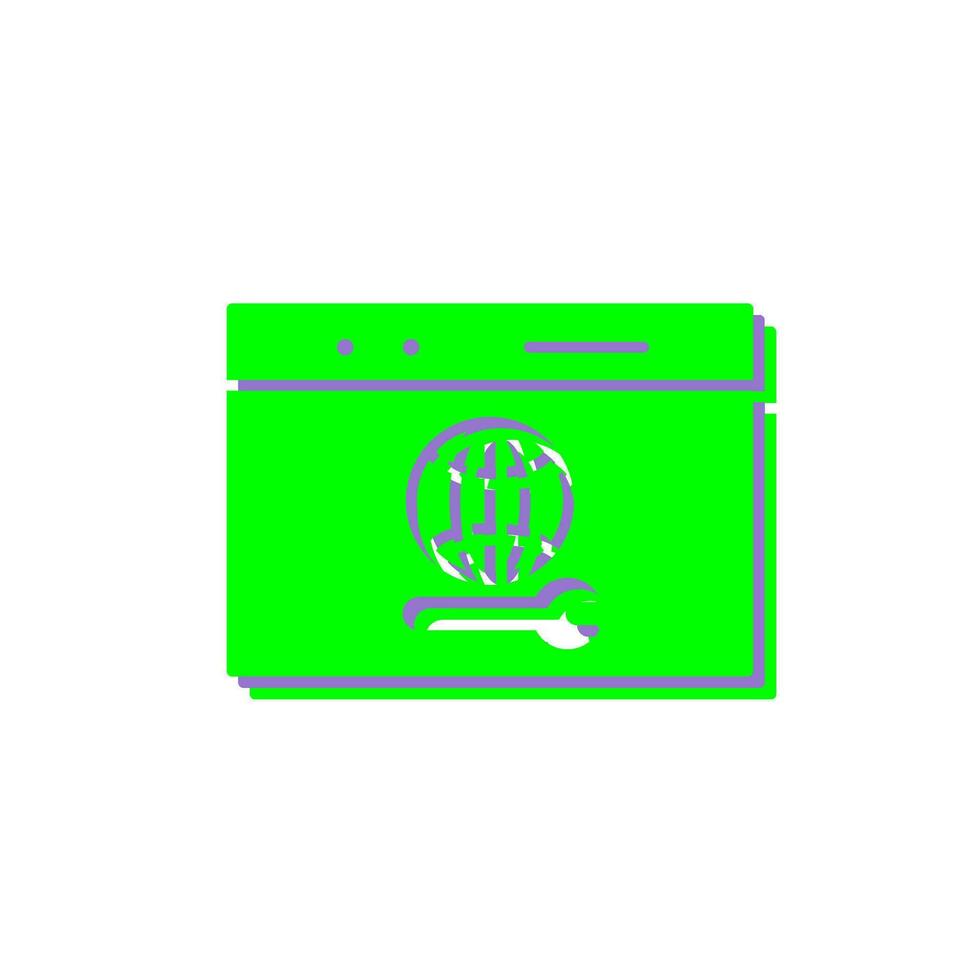 Unique Web Support Vector Icon