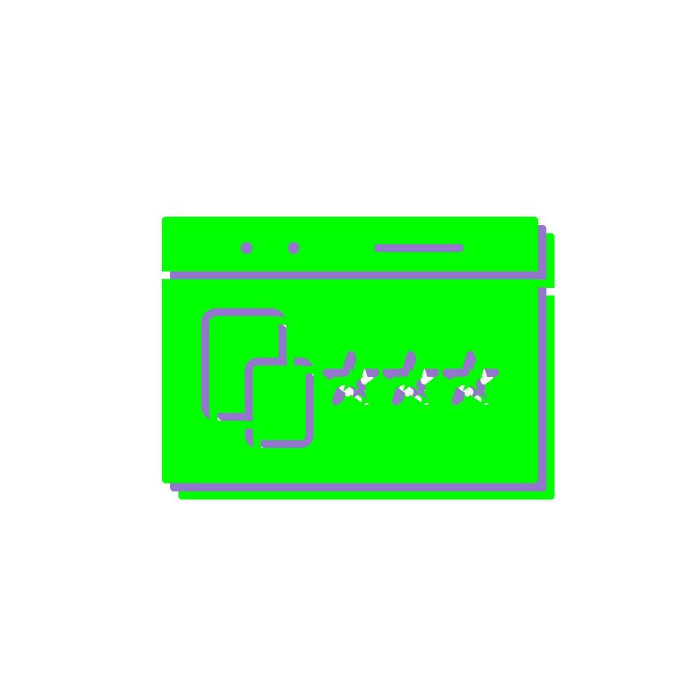 Unique Website Promotion Vector Icon