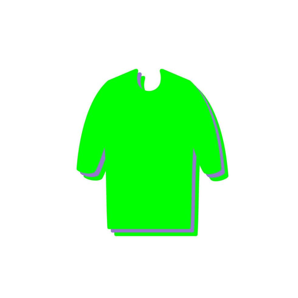 icono de vector de camisa casual