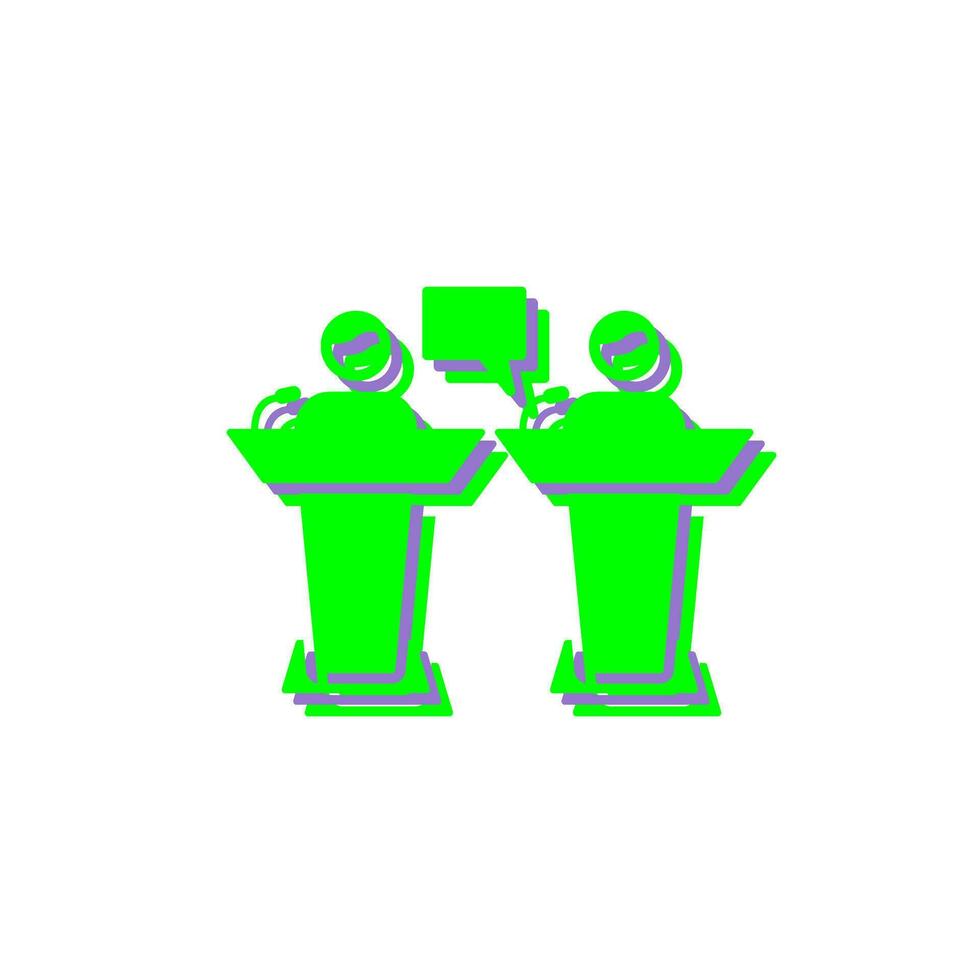 Debate Vector Icon