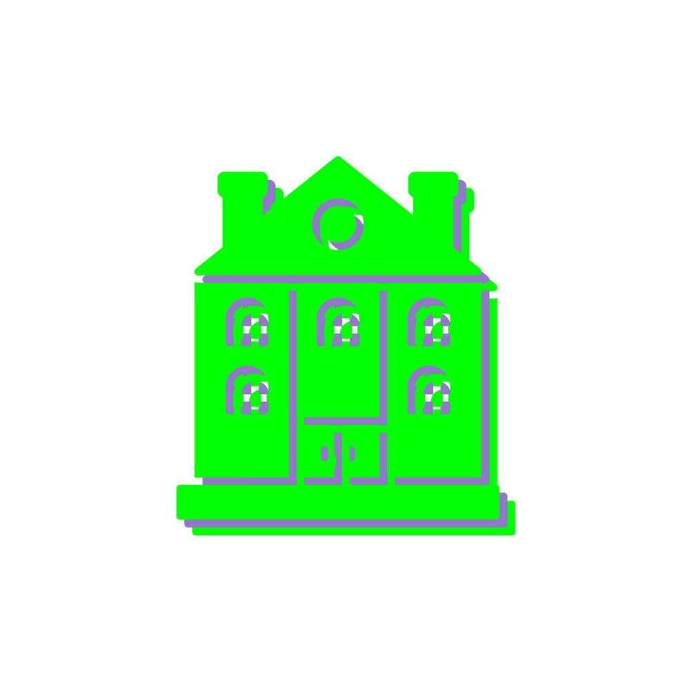 Mansion Vector Icon