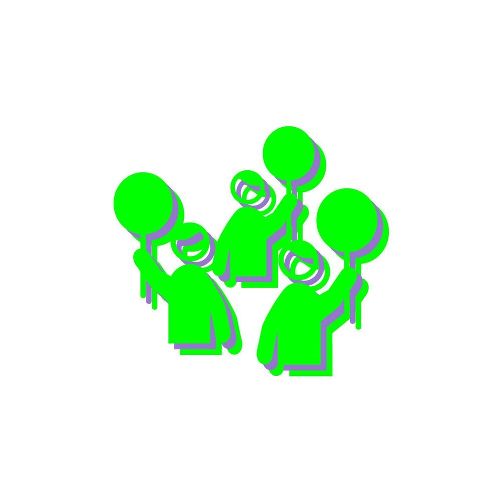 Protest Vector Icon