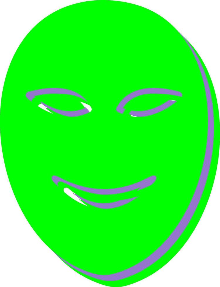 Ancient Face Mask Vector Icon