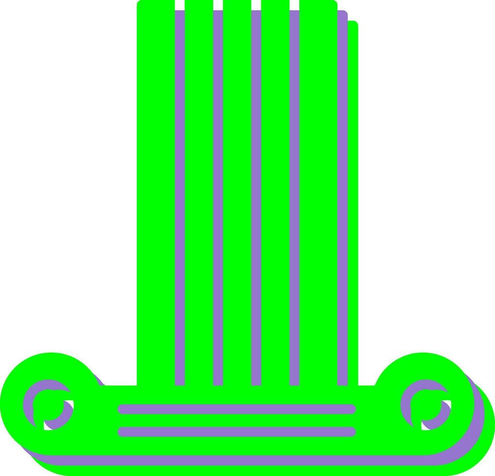 icono de vector de columna