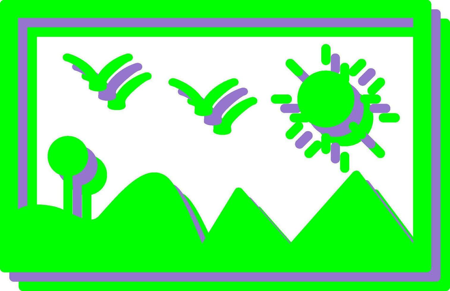 Painting Exhibit Vector Icon