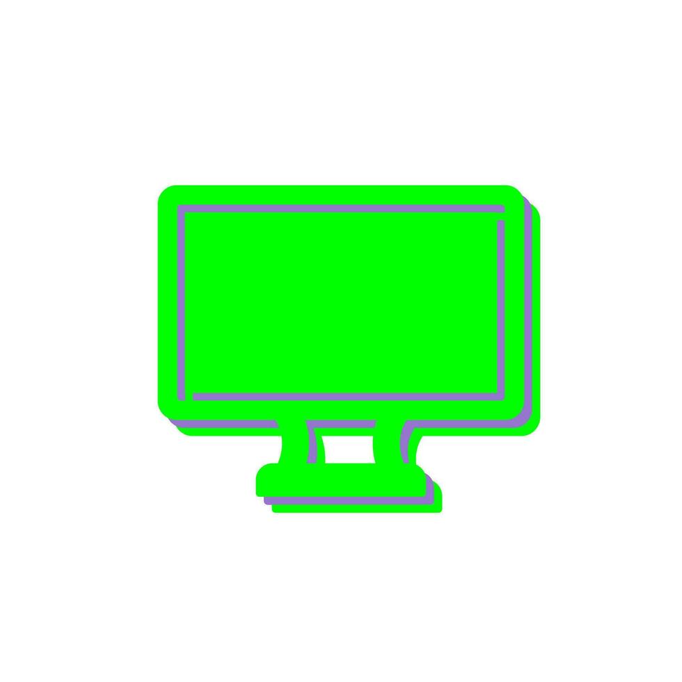 Lcd Vector Icon