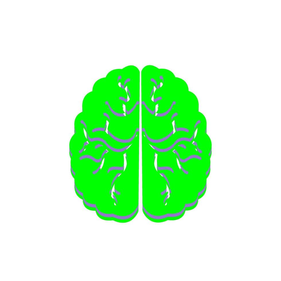 icono de vector de cerebro