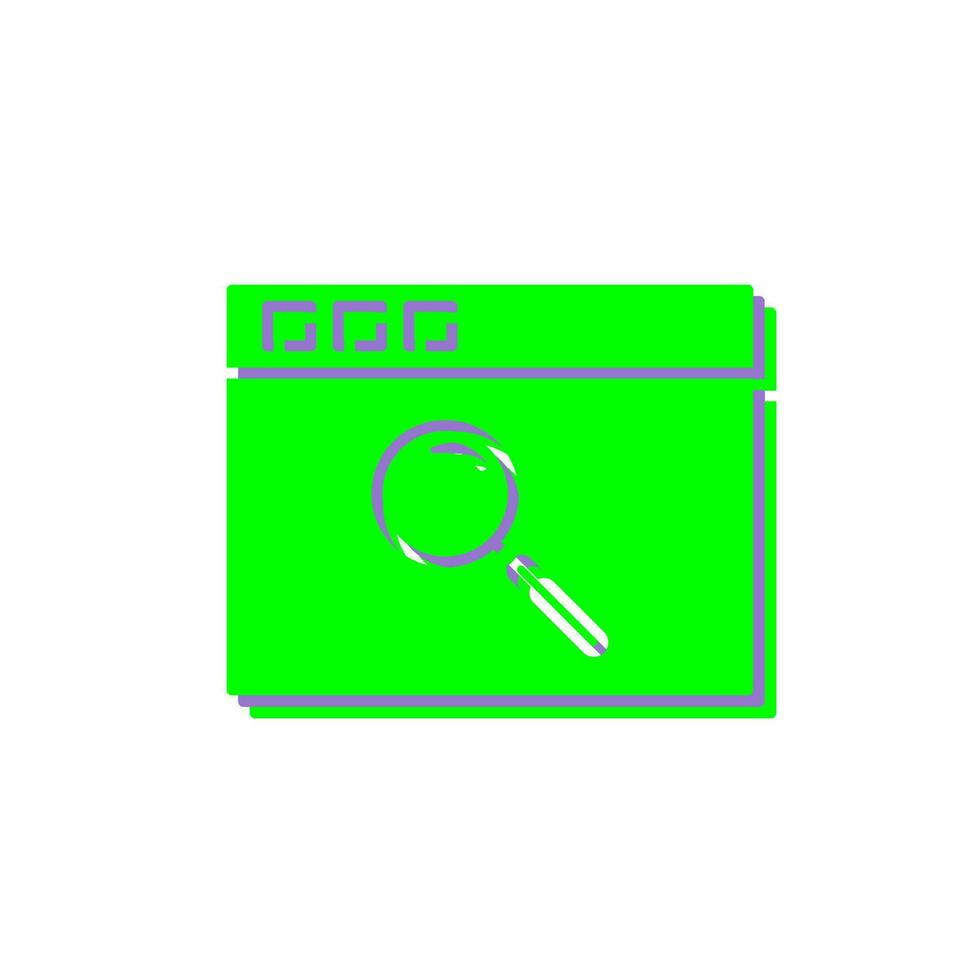 Unique Browser Vector Icon