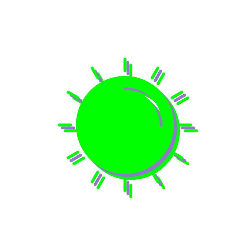 Sun Vector Icon