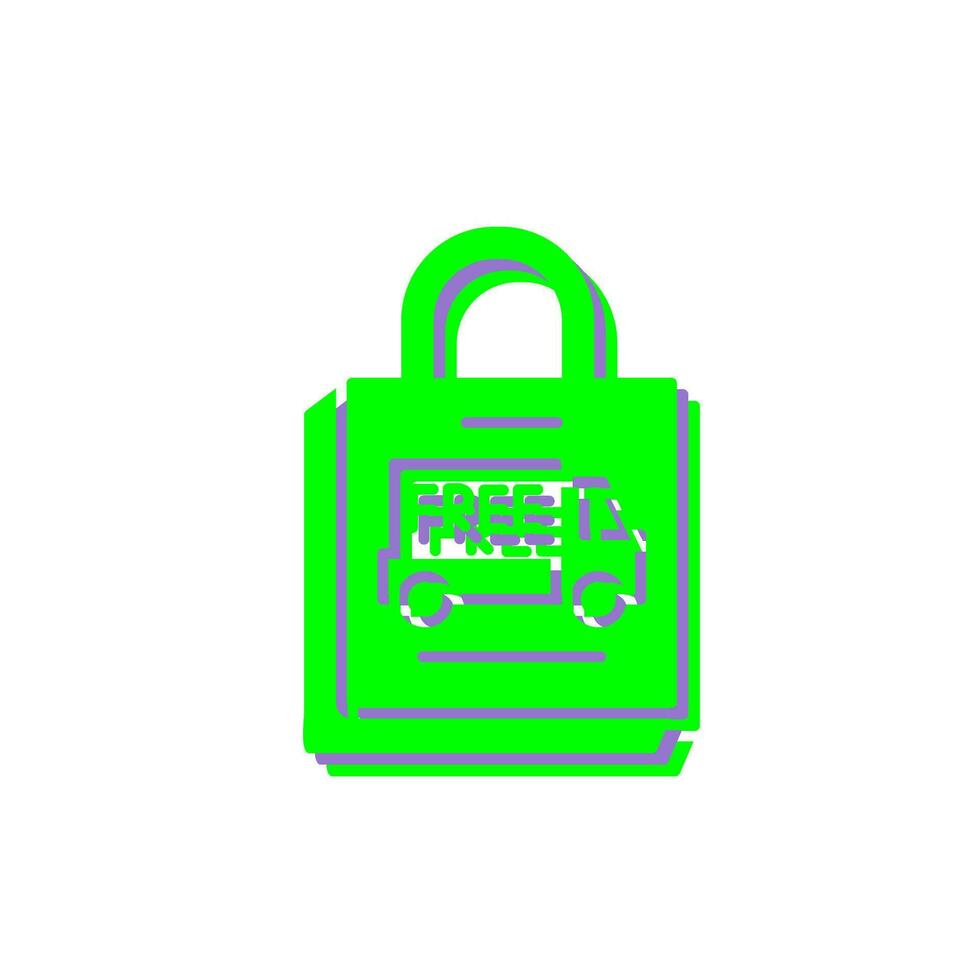 Free Home Delivery Vector Icon