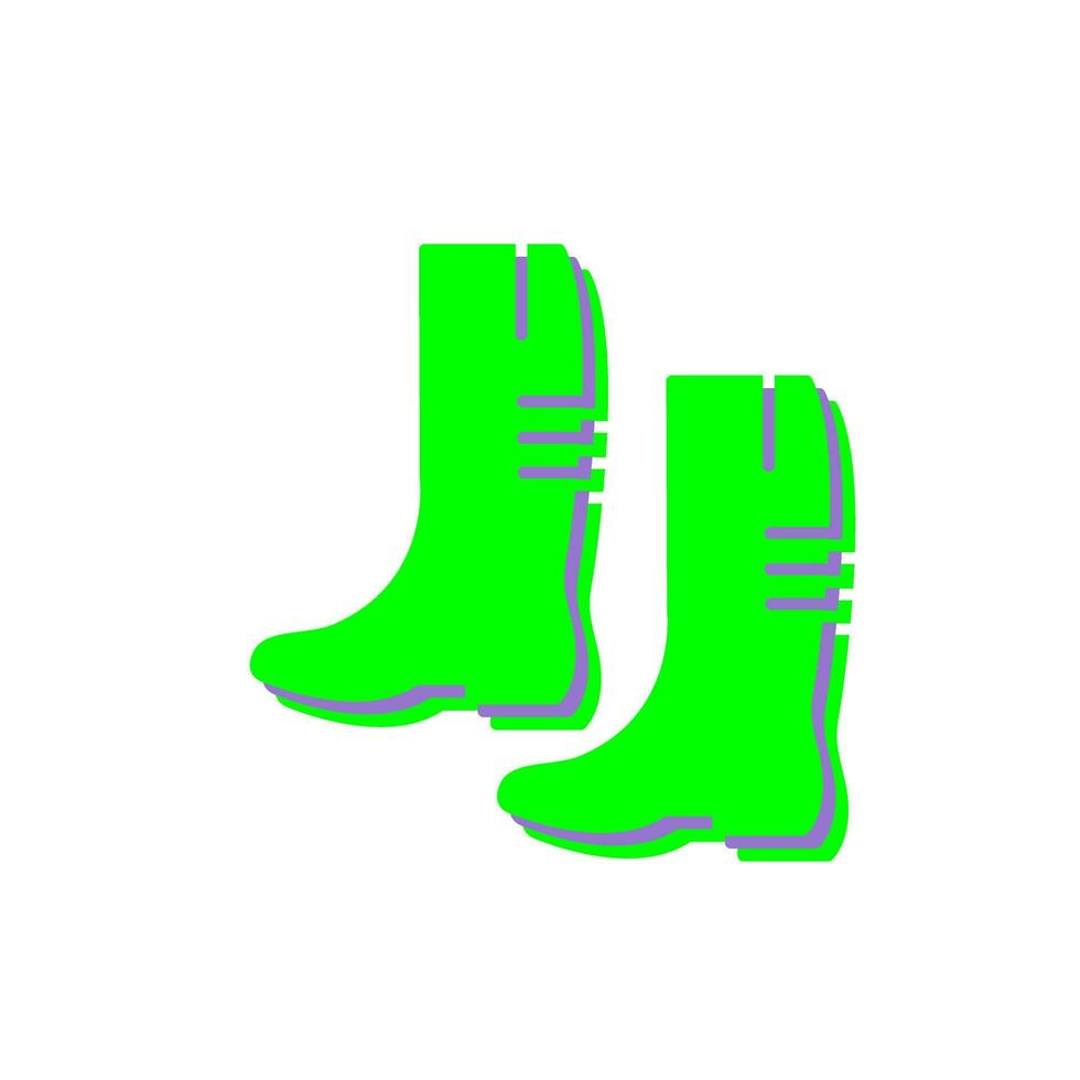 Gardening Boots Vector Icon
