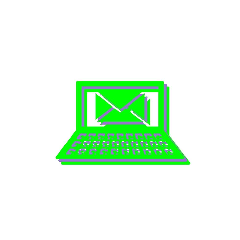 Unique Emails Vector Icon
