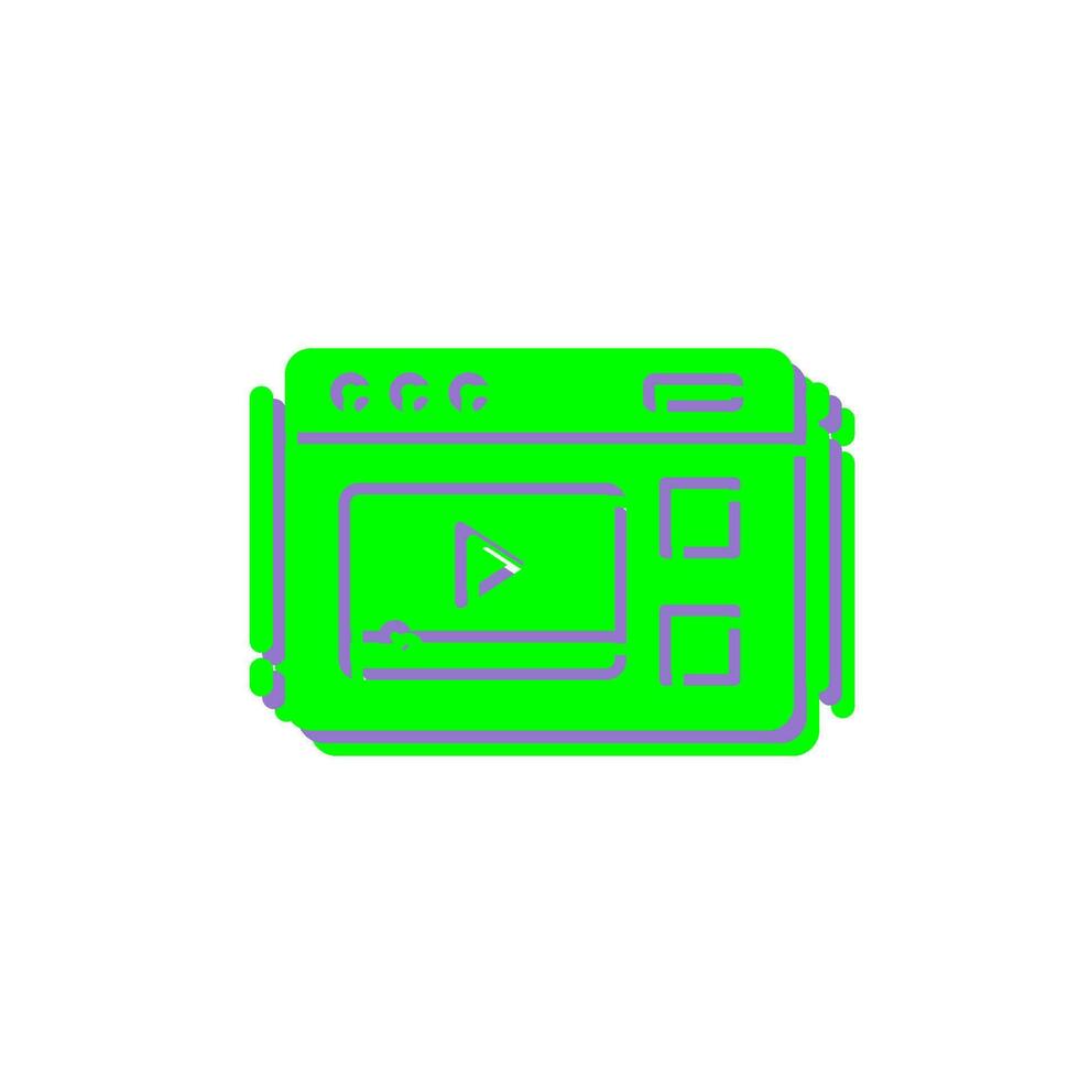 Video Vector Icon