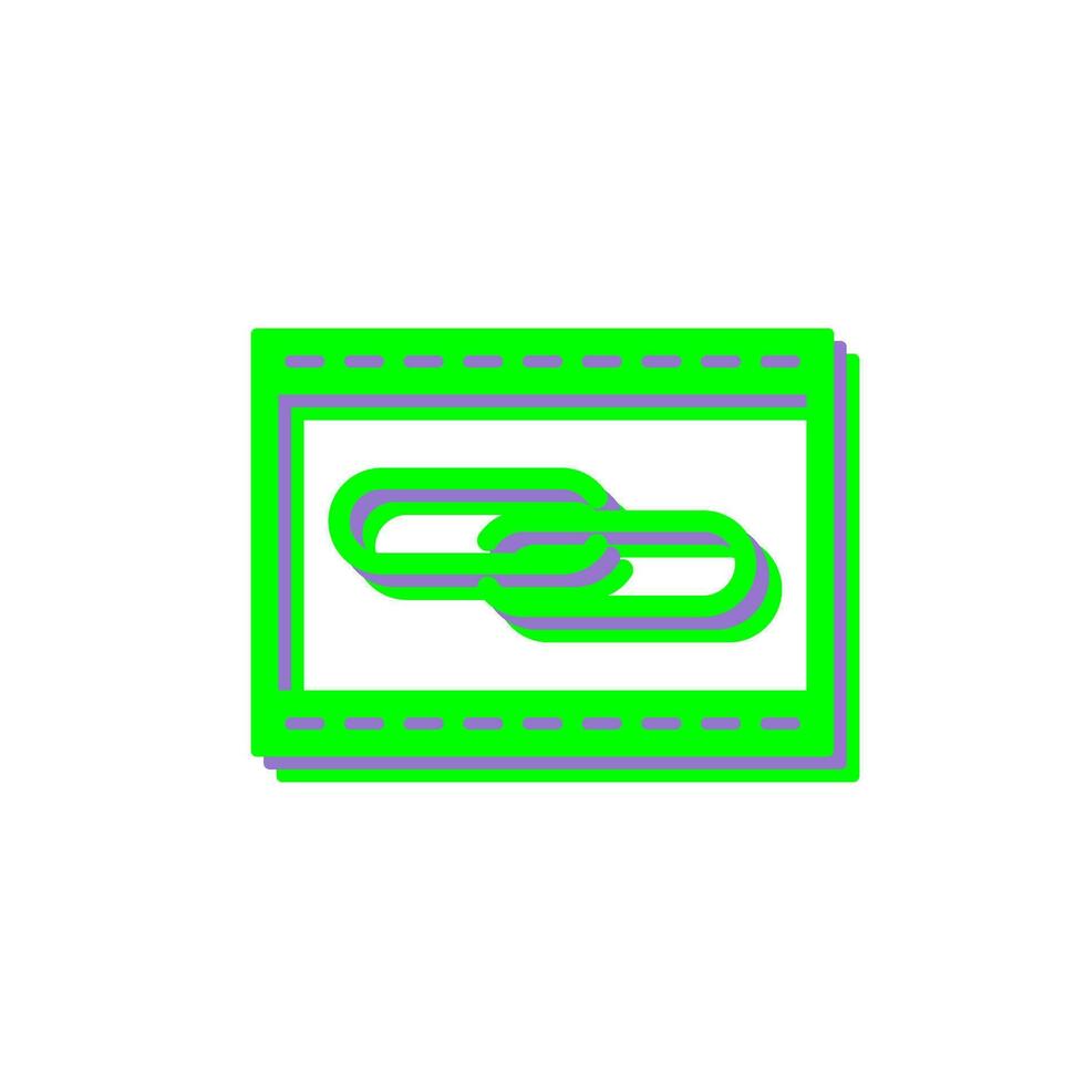 Unique Link Optimization Vector Icon