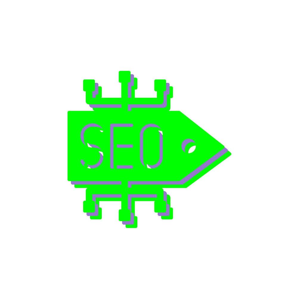 SEO Tag Vector Icon