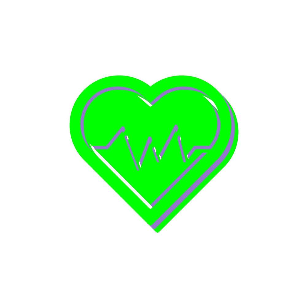 Heart Beat Vector Icon