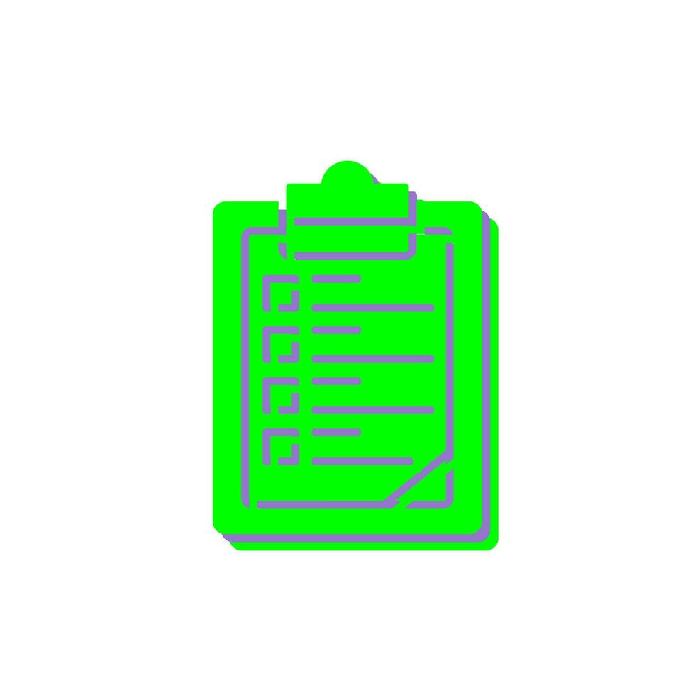 Clipboard Vector Icon