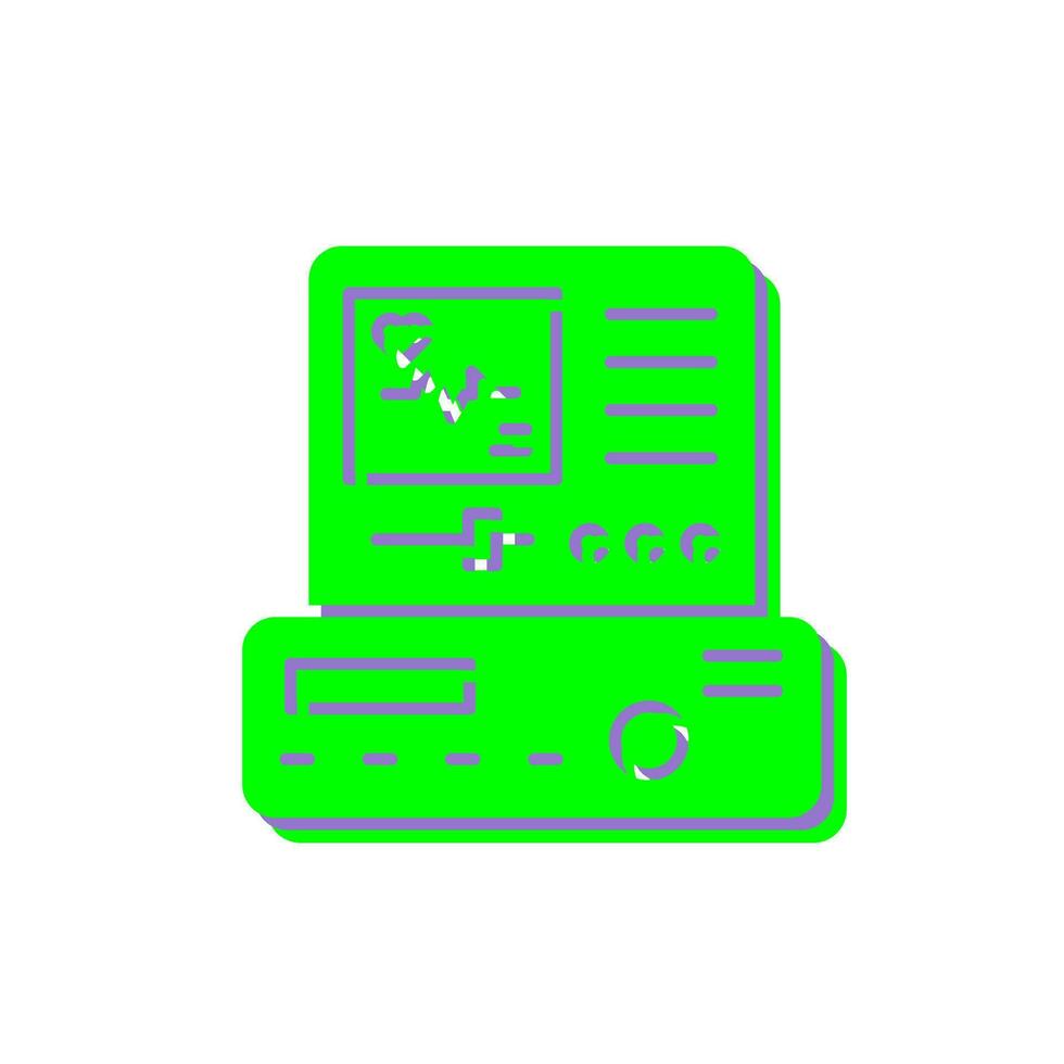Electrocardiogram Vector Icon