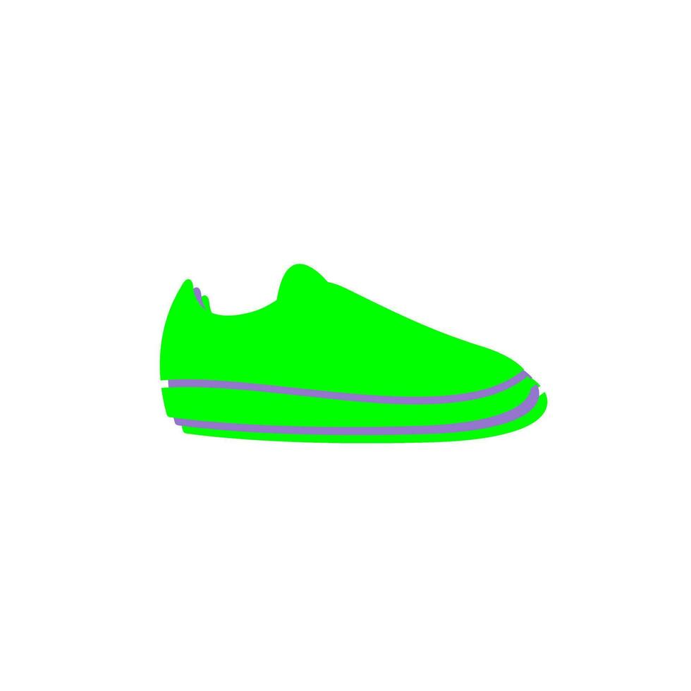 icono de vector de zapatos casuales