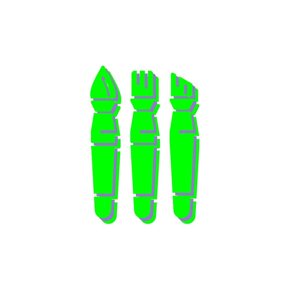 Brushes Vector Icon