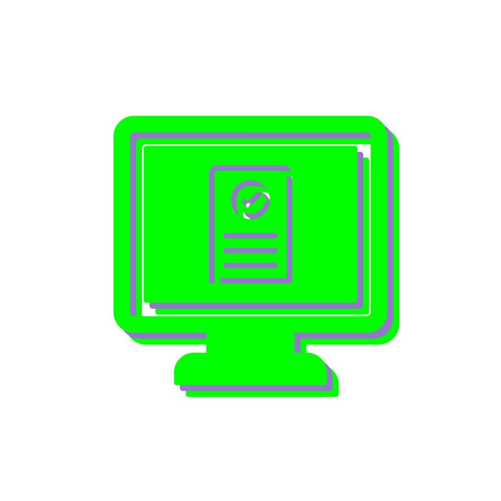 Online appointment Vector Icon