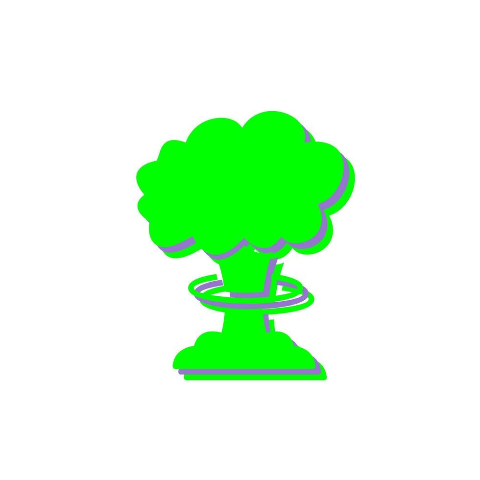 Unique Bomb Blast Vector Icon