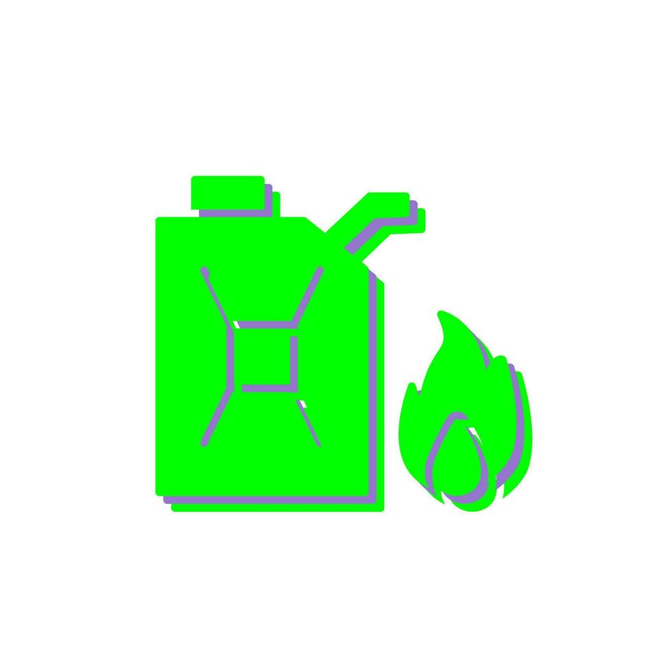 Unique Fuel to Fire Vector Icon