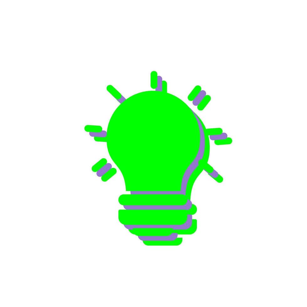 Light Bulb Vector Icon