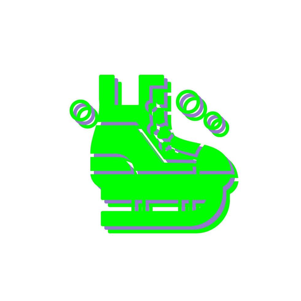 Ice Skating Vector Icon