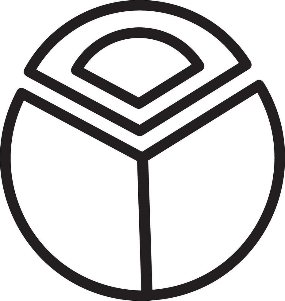 Growth business icon symbol vector image. Illustration of the progress outline infographic strategy  development design image