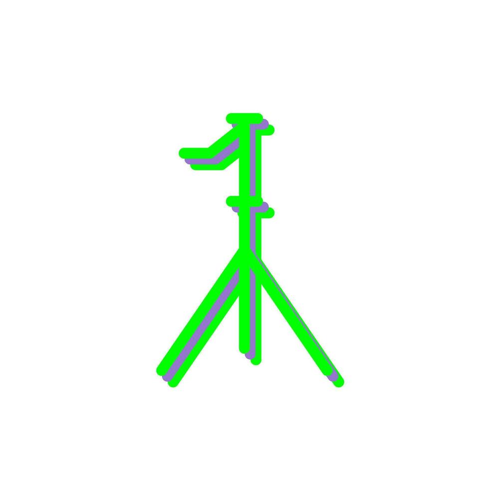 Unique Stand Vector Icon