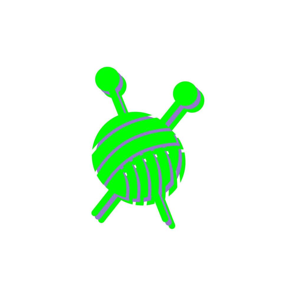 Knitting Vector Icon