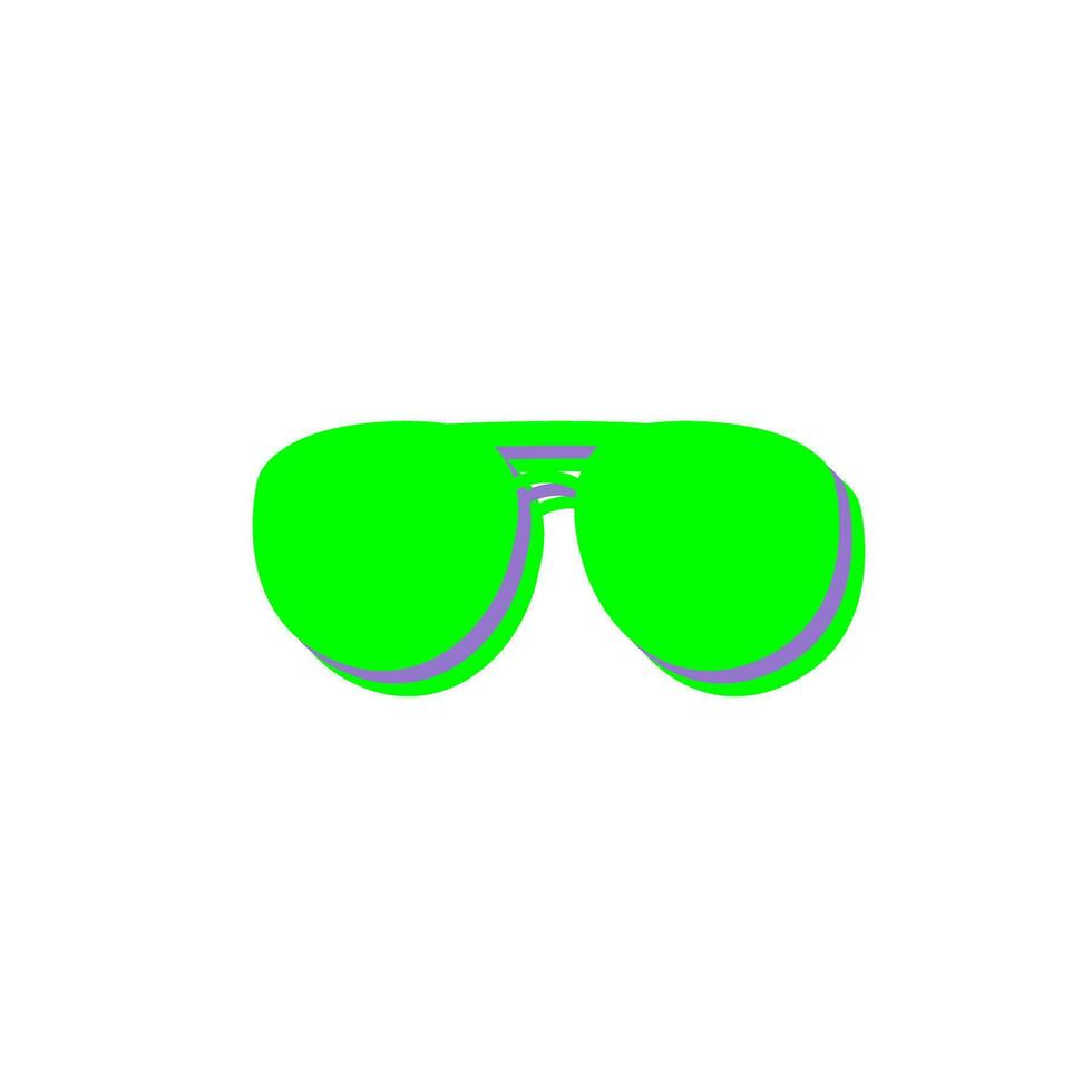 Unique Glasses Vector Icon