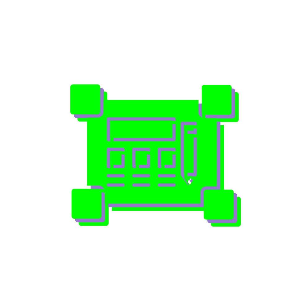 Blueprint Vector Icon