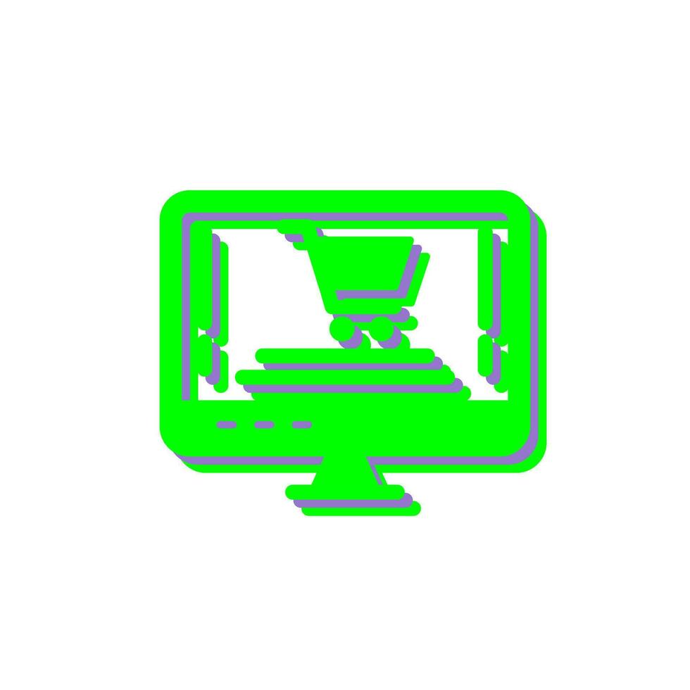 Online Shopping Vector Icon