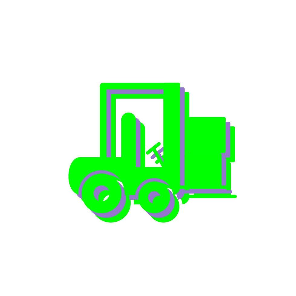 Forklifter Vector Icon