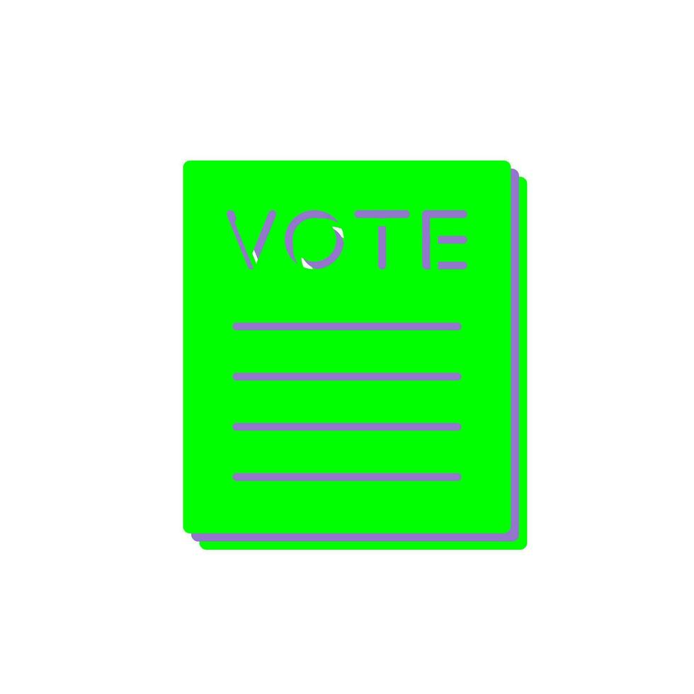 Vote Vector Icon