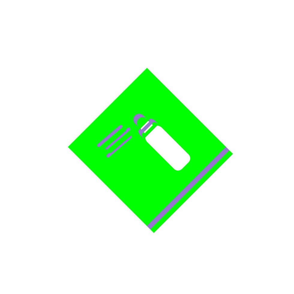 Pressurized Cylinder Vector Icon