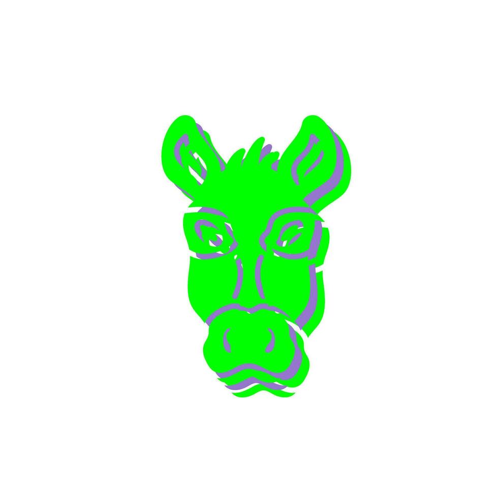 Donkey Vector Icon