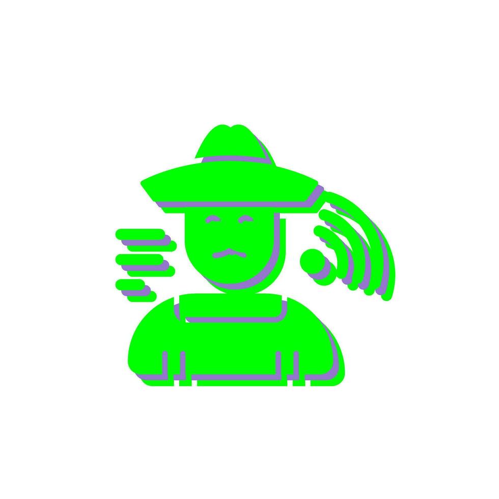 Farmer Vector Icon