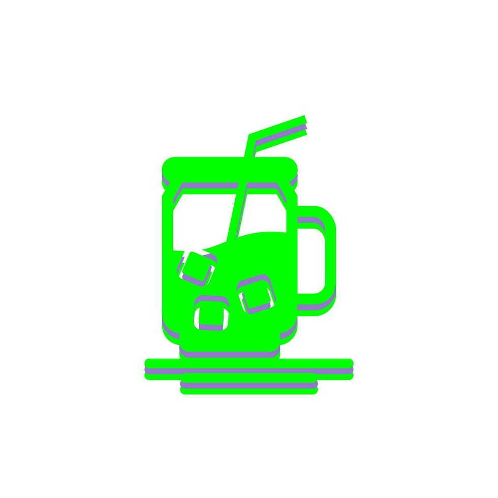 Iced Tea Vector Icon