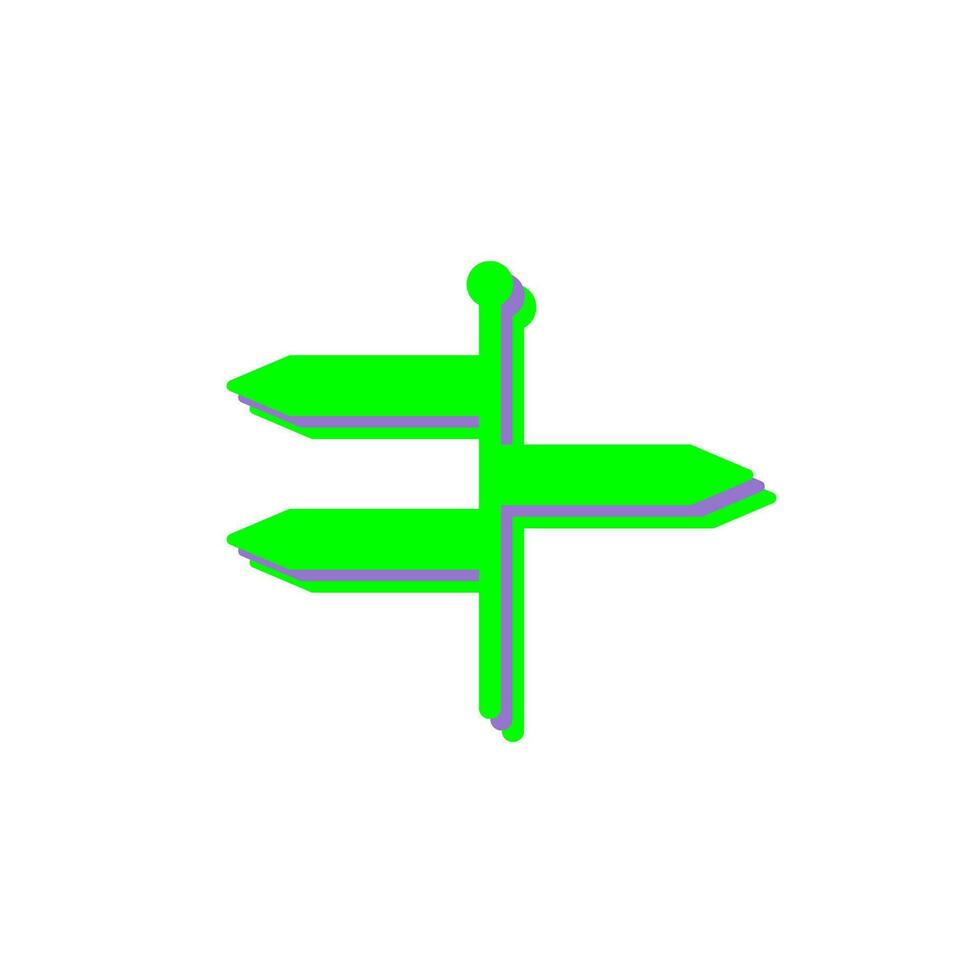 Directions Vector Icon