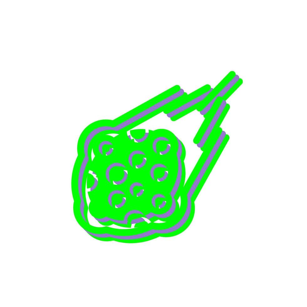 Meteorite Vector Icon
