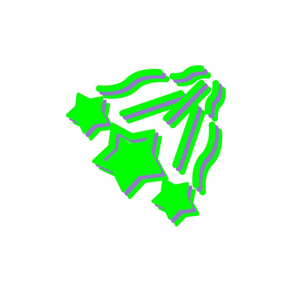 Falling Stars Vector Icon