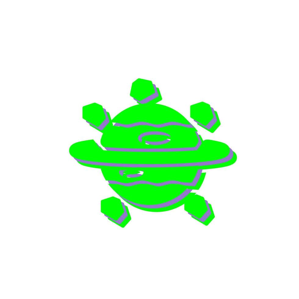 Saturn Vector Icon