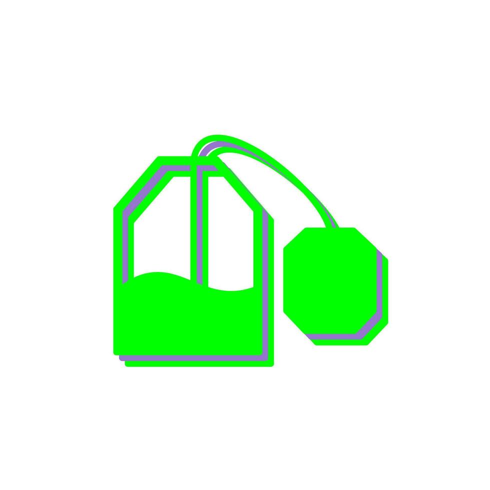 Tea Bag Vector Icon