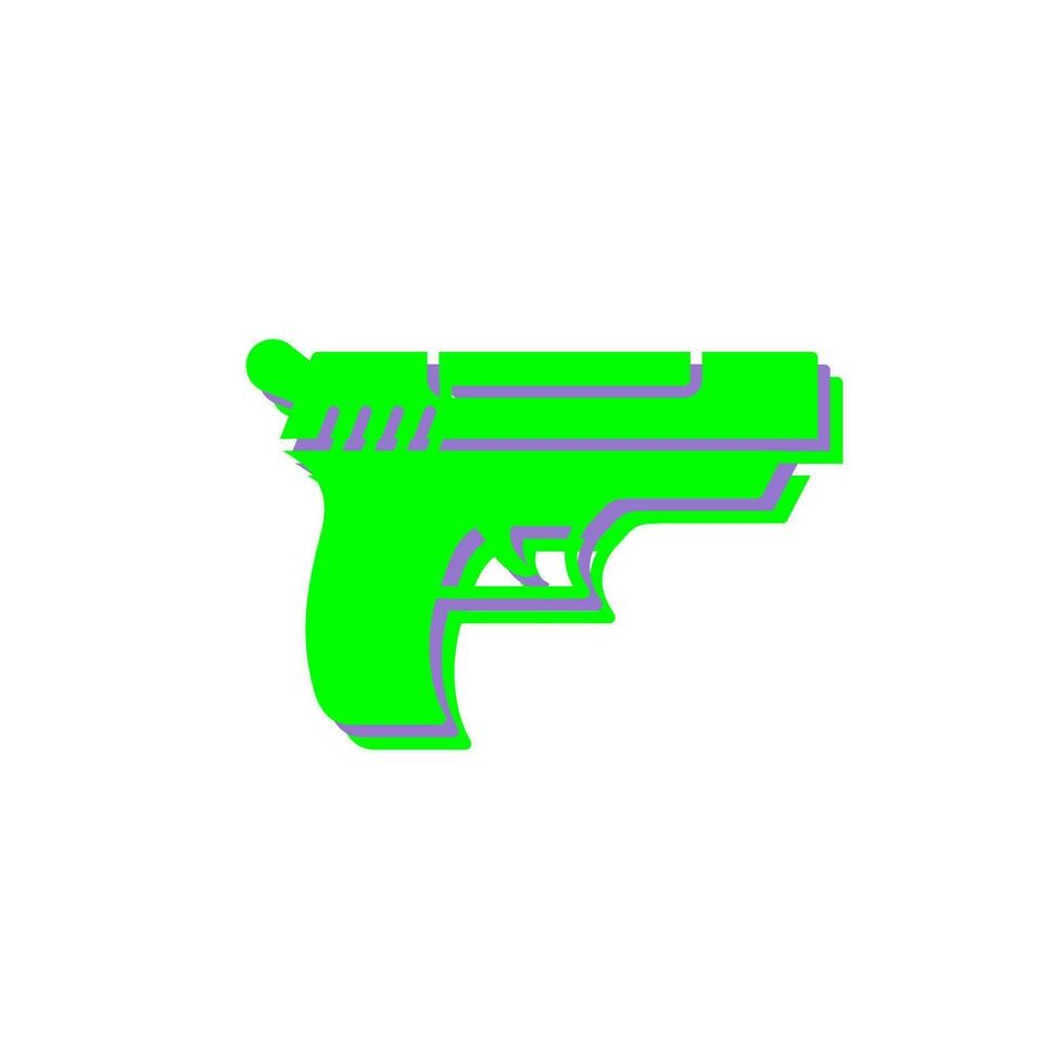 icono de vector de pistola