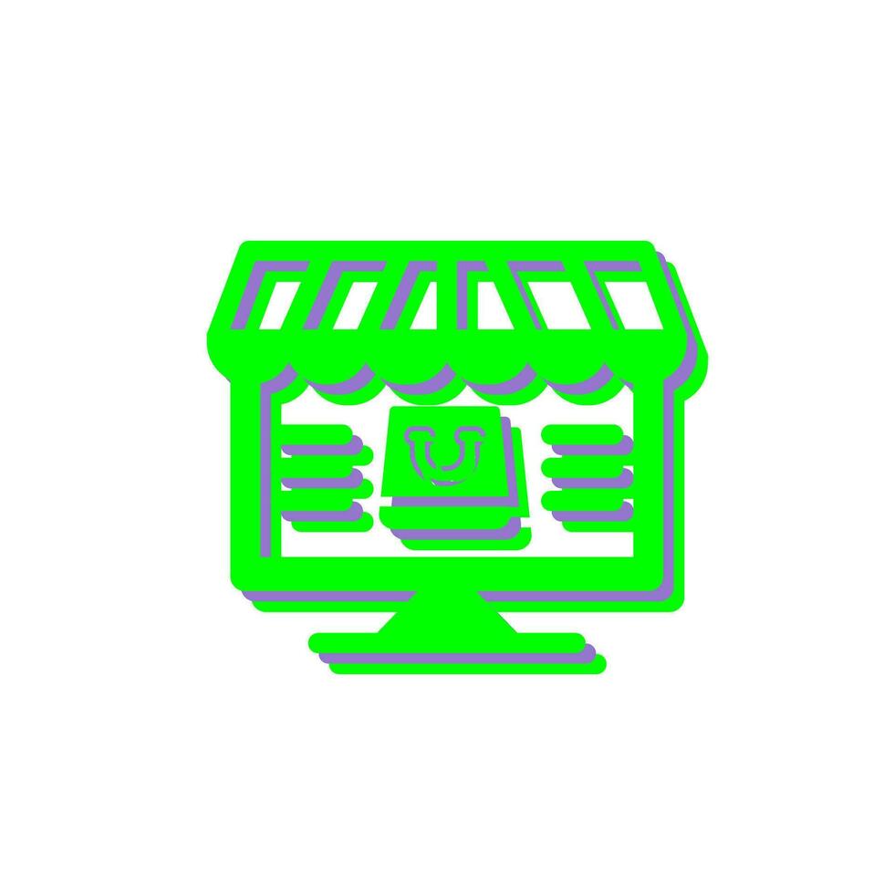 Online Shopping Vector Icon