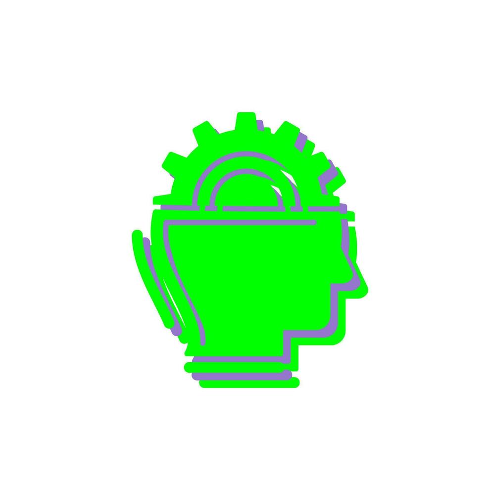 Machine Learning Vector Icon